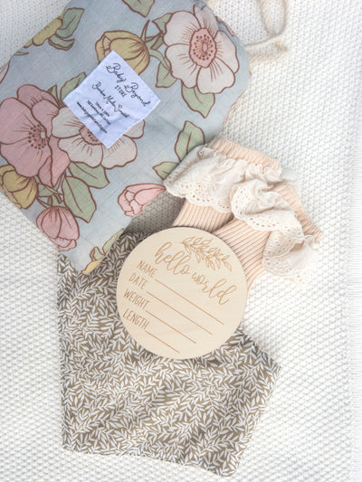 Baby Gift Set - Little Sweet Blossoms